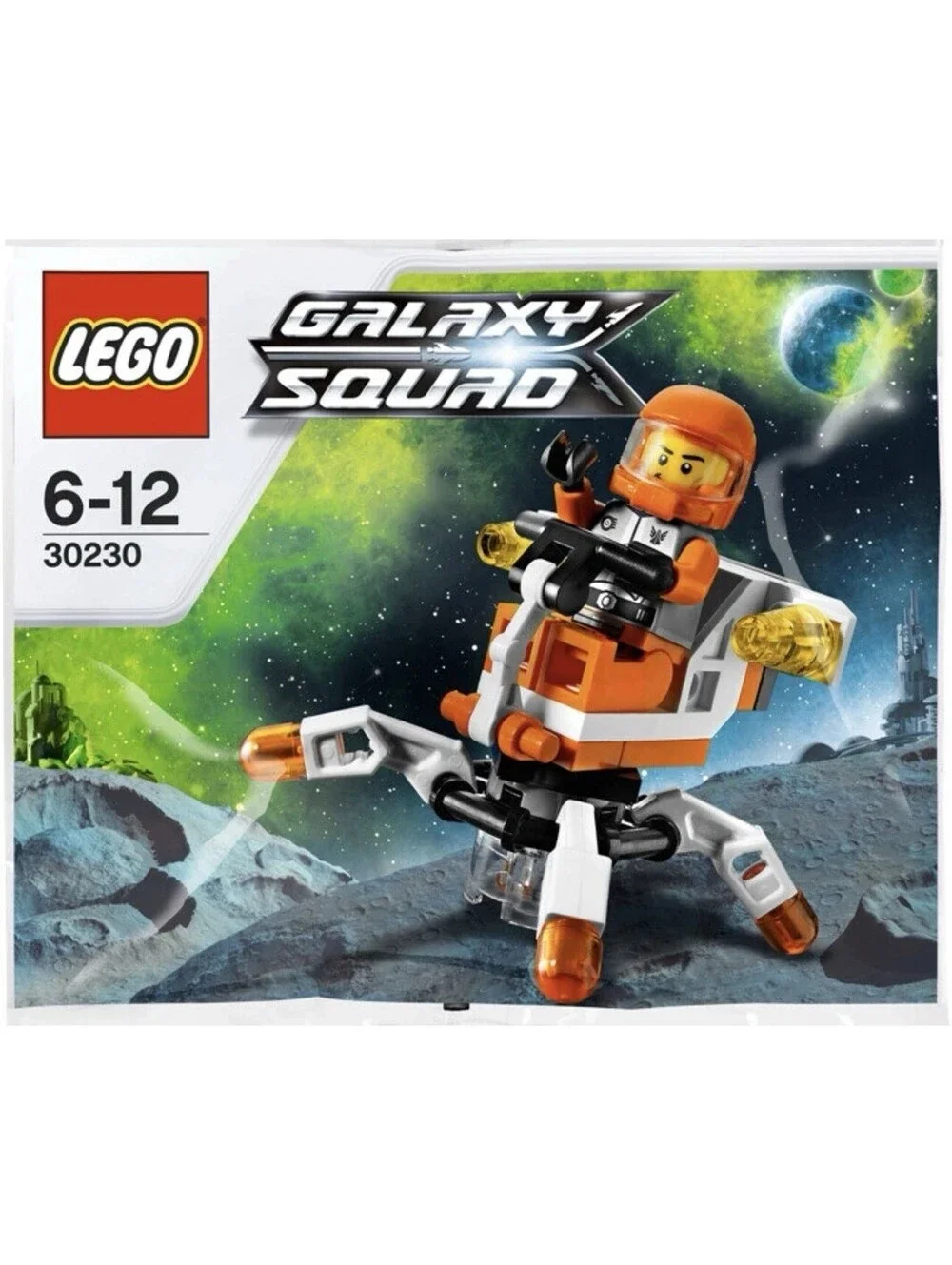 LEGO Galaxy Squad Space Mini Mech (30230) Spaceman 28pc New Retired Polybag
